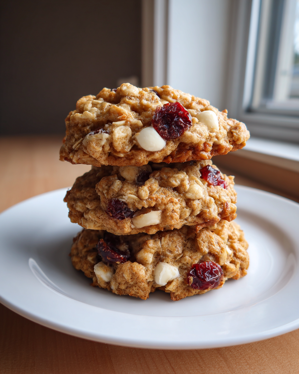 cranberry oatmeal cookies - detail 2
