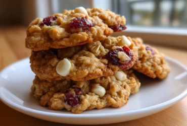 cranberry oatmeal cookies