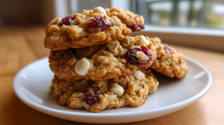cranberry oatmeal cookies