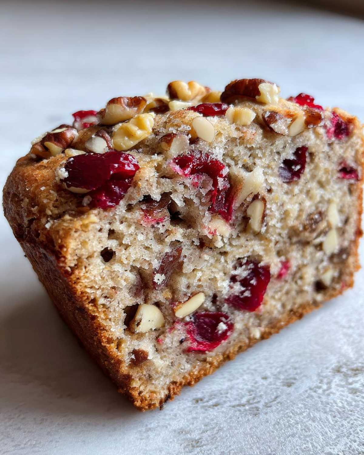 cranberry walnut bread - detail 2