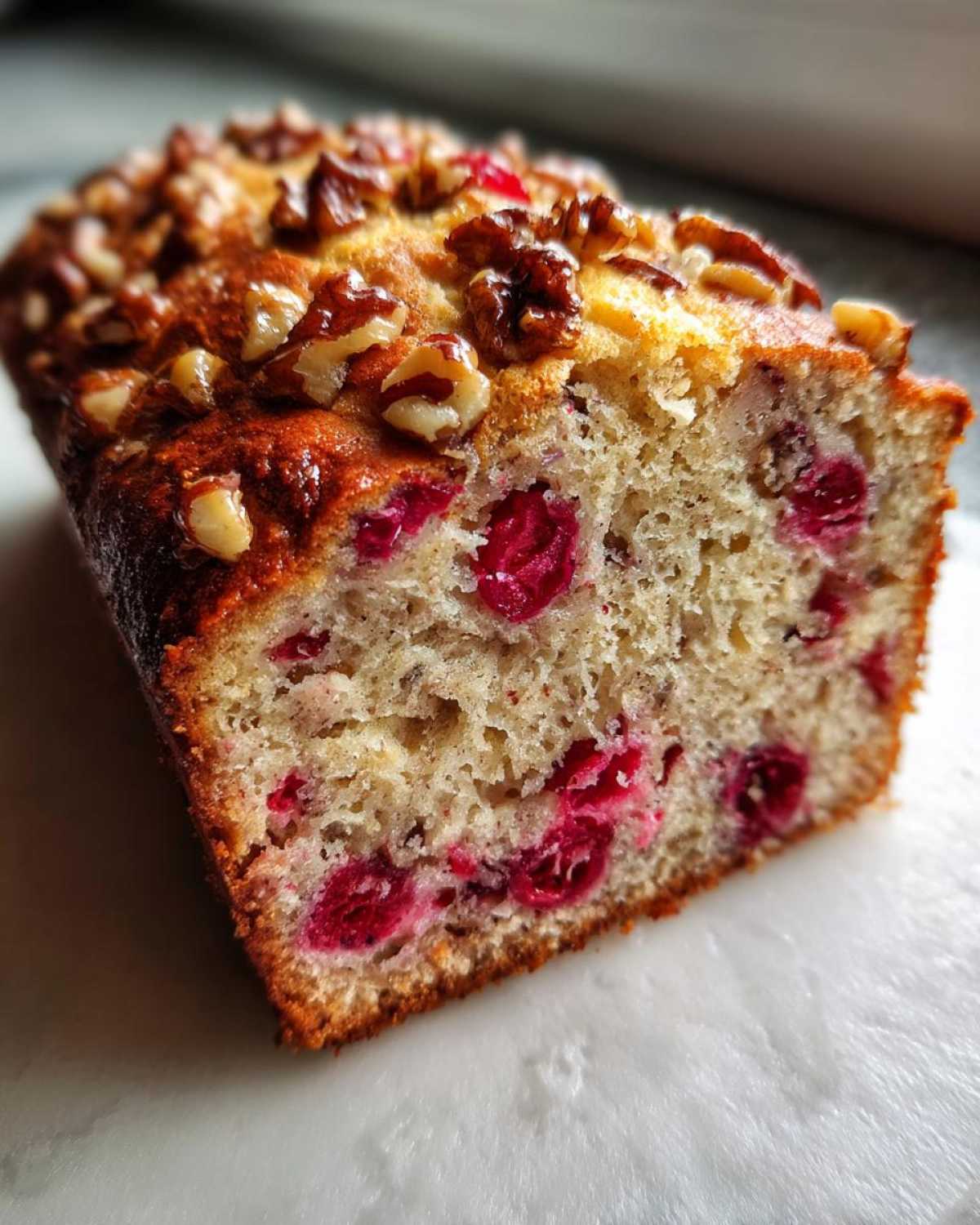 cranberry walnut bread - detail 3