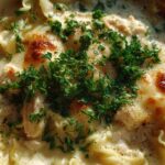creamy white chicken lasagna soup