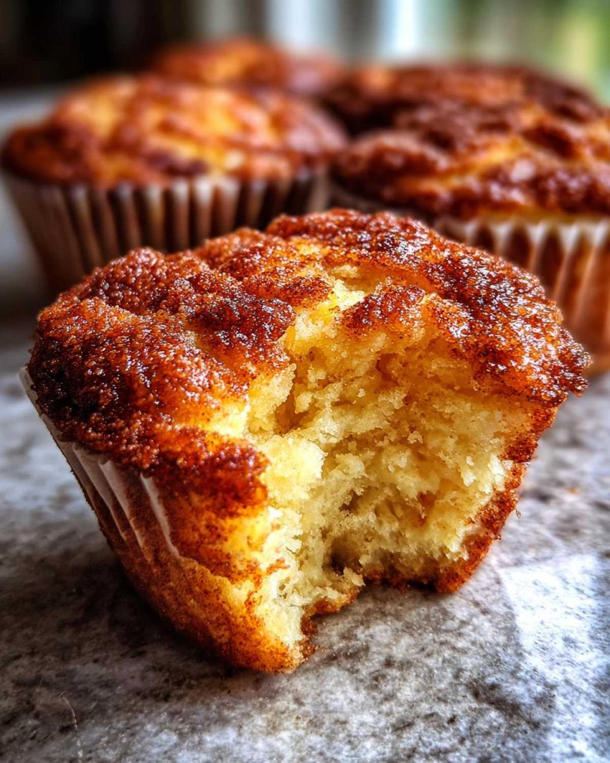french toast muffins - detail 1