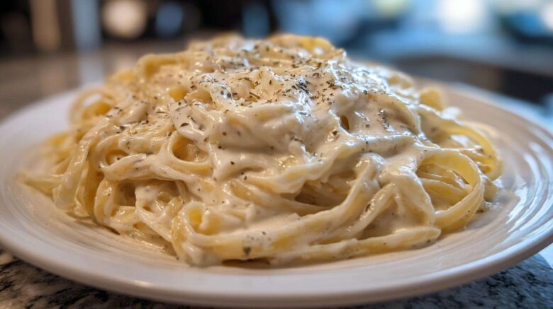 homemade alfredo sauce