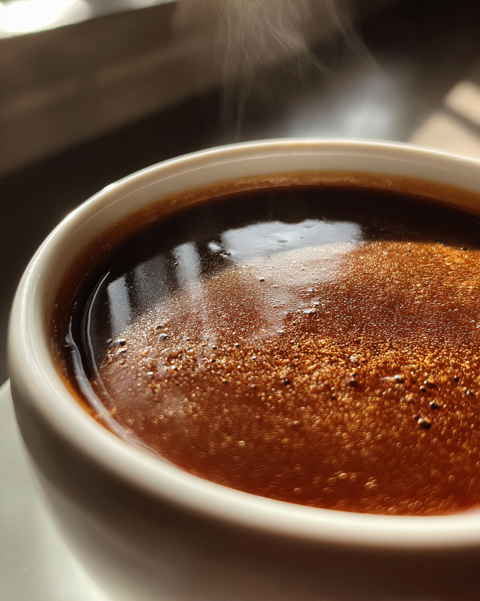 homemade brown gravy - detail 4