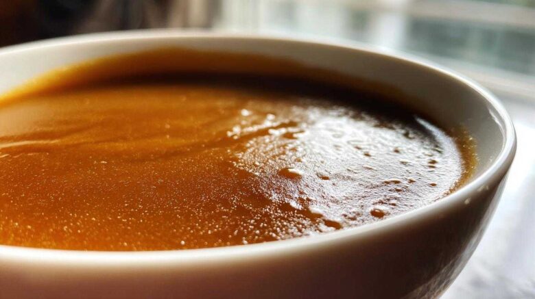 homemade brown gravy