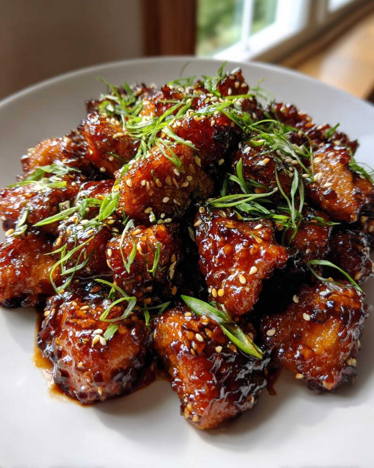 honey garlic chicken - detail 4