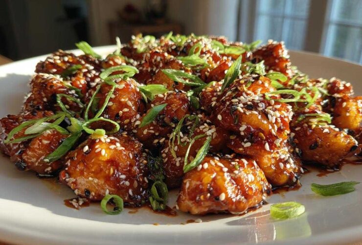 honey garlic chicken