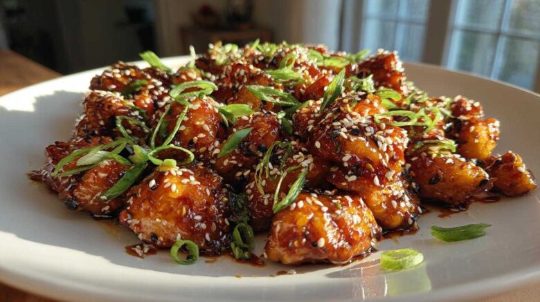 honey garlic chicken