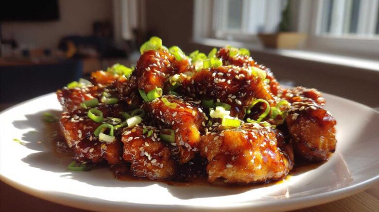 honey garlic chicken