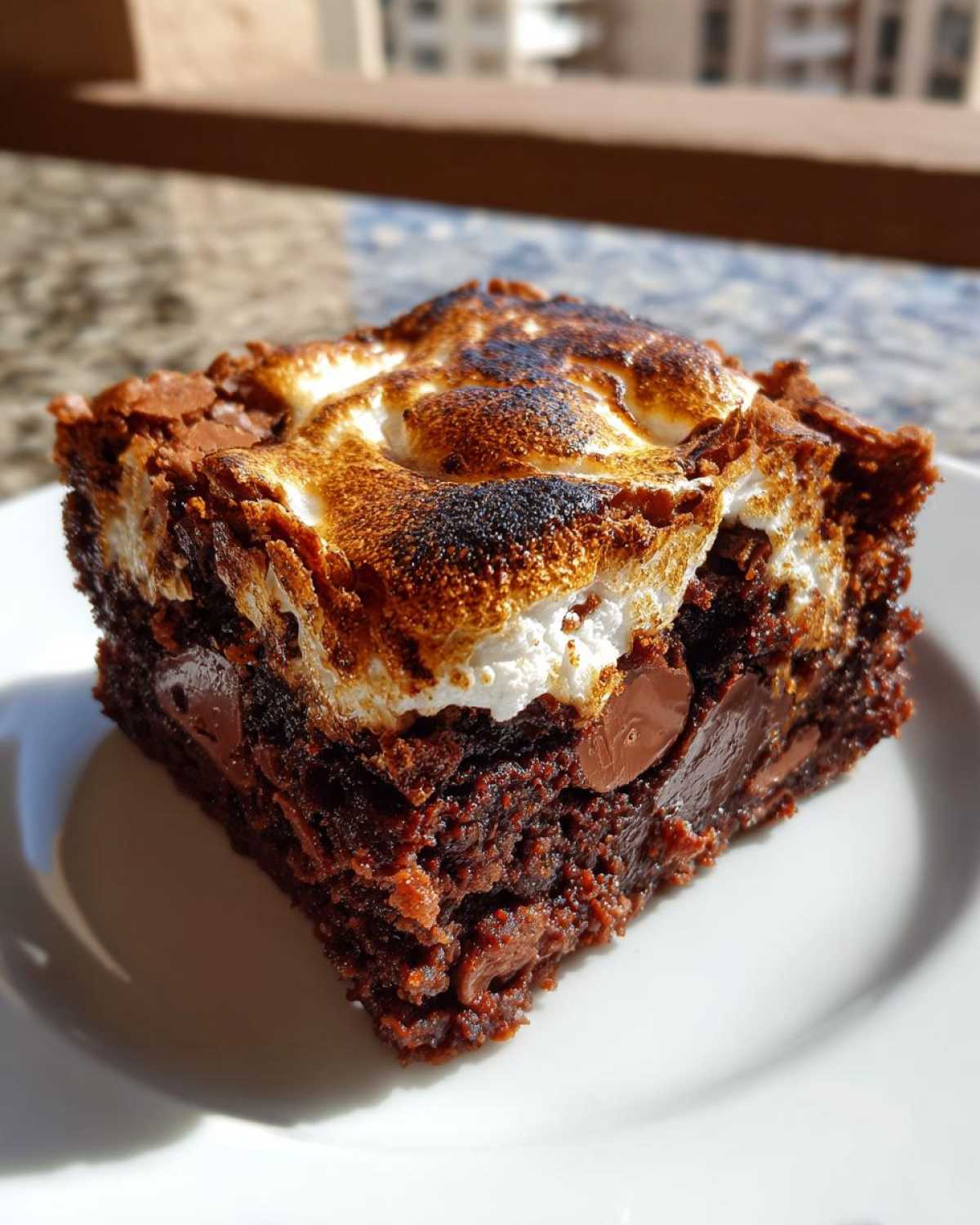 hot chocolate brownies - detail 1