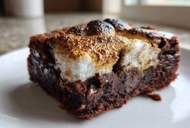 hot chocolate brownies