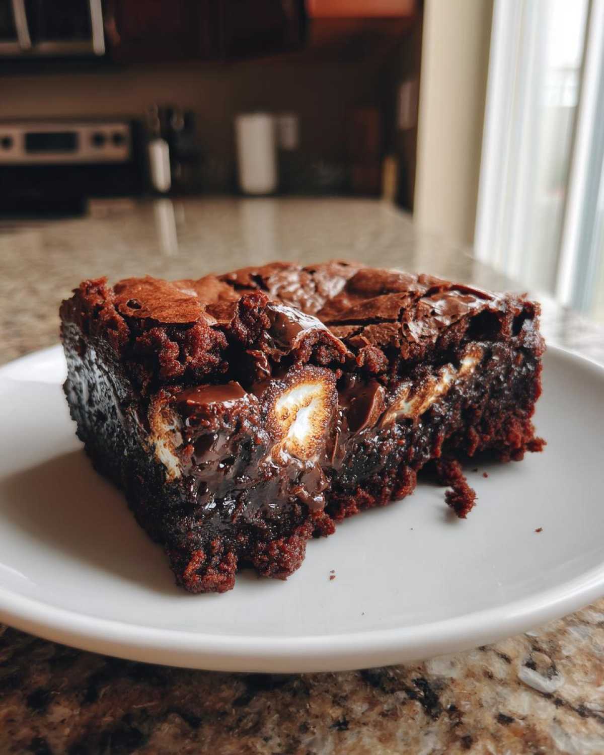 hot chocolate brownies - detail 4