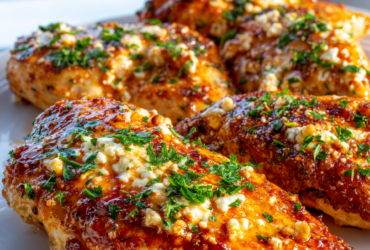 hot honey feta chicken