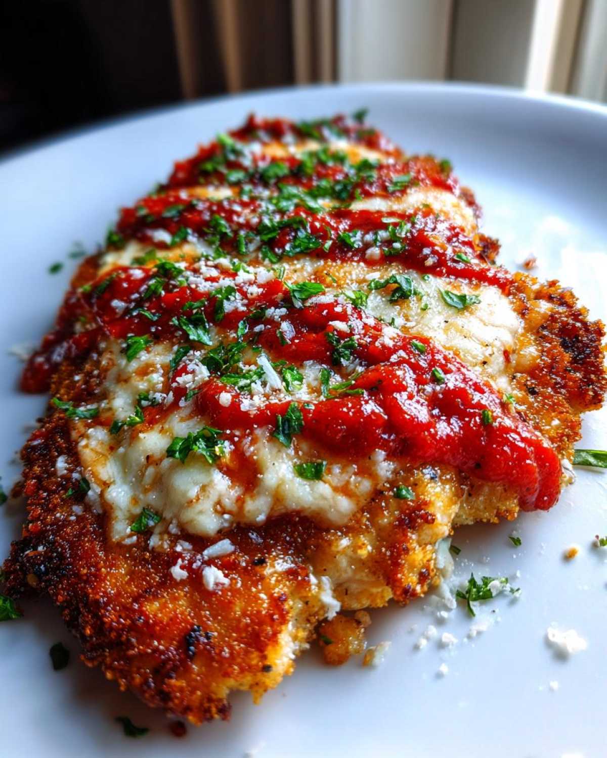 keto chicken parmesan - detail 4