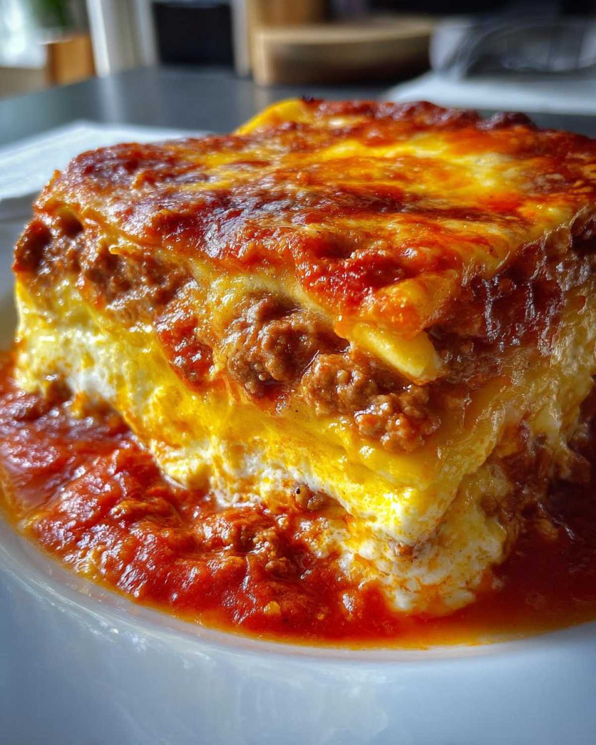 lazy lasagna - detail 1