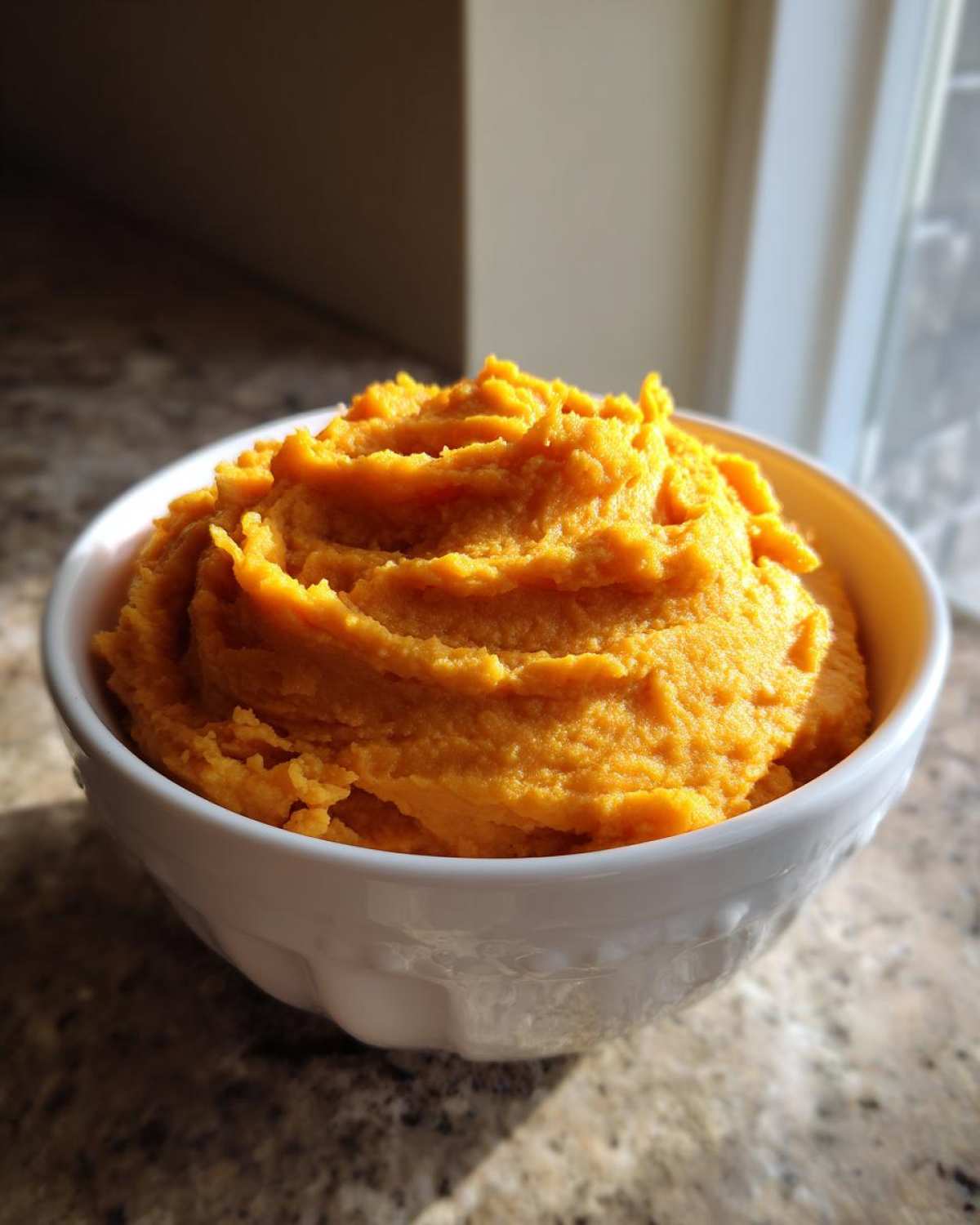 mashed sweet potatoes - detail 1