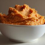 mashed sweet potatoes