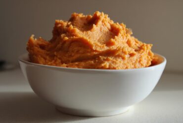 mashed sweet potatoes