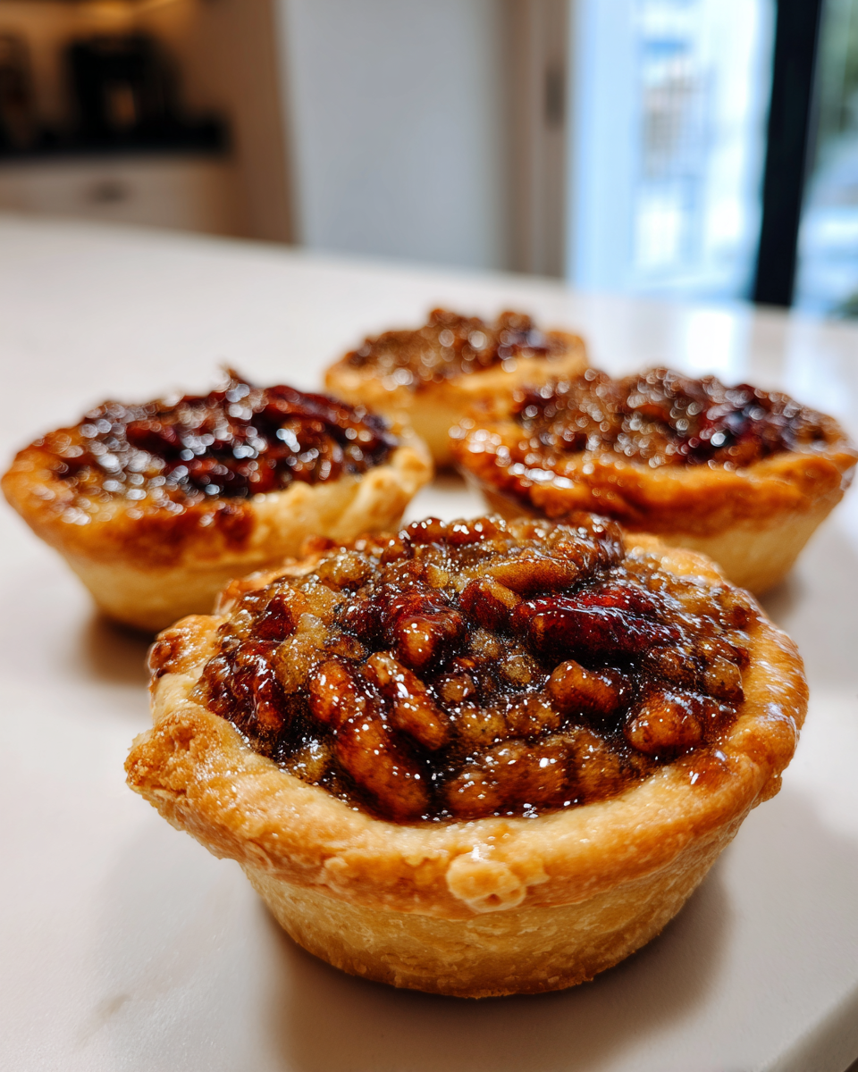 mini pecan pies - detail 3