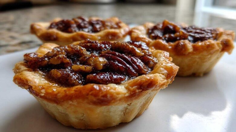 mini pecan pies