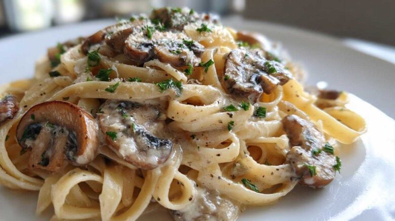 mushroom pasta