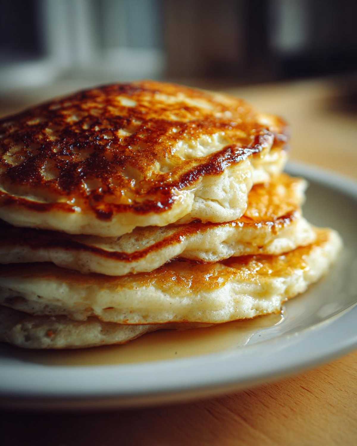 oatmeal pancakes - detail 4