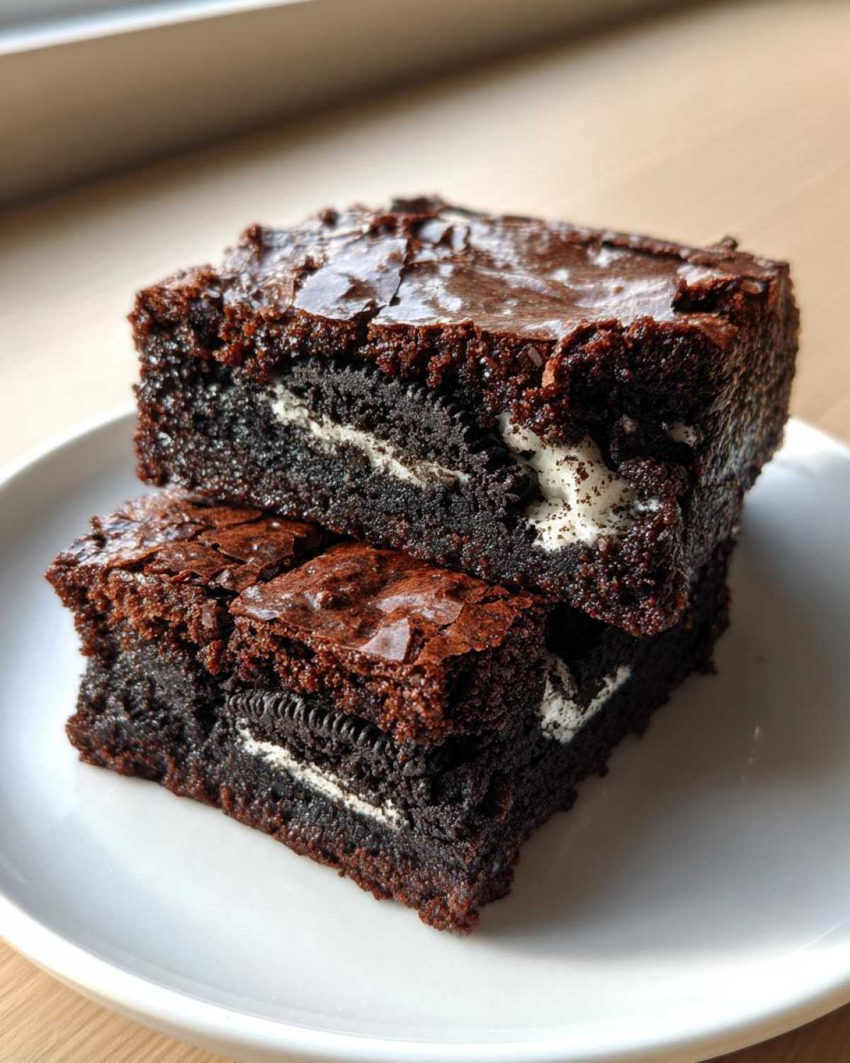 oreo brownies - detail 1