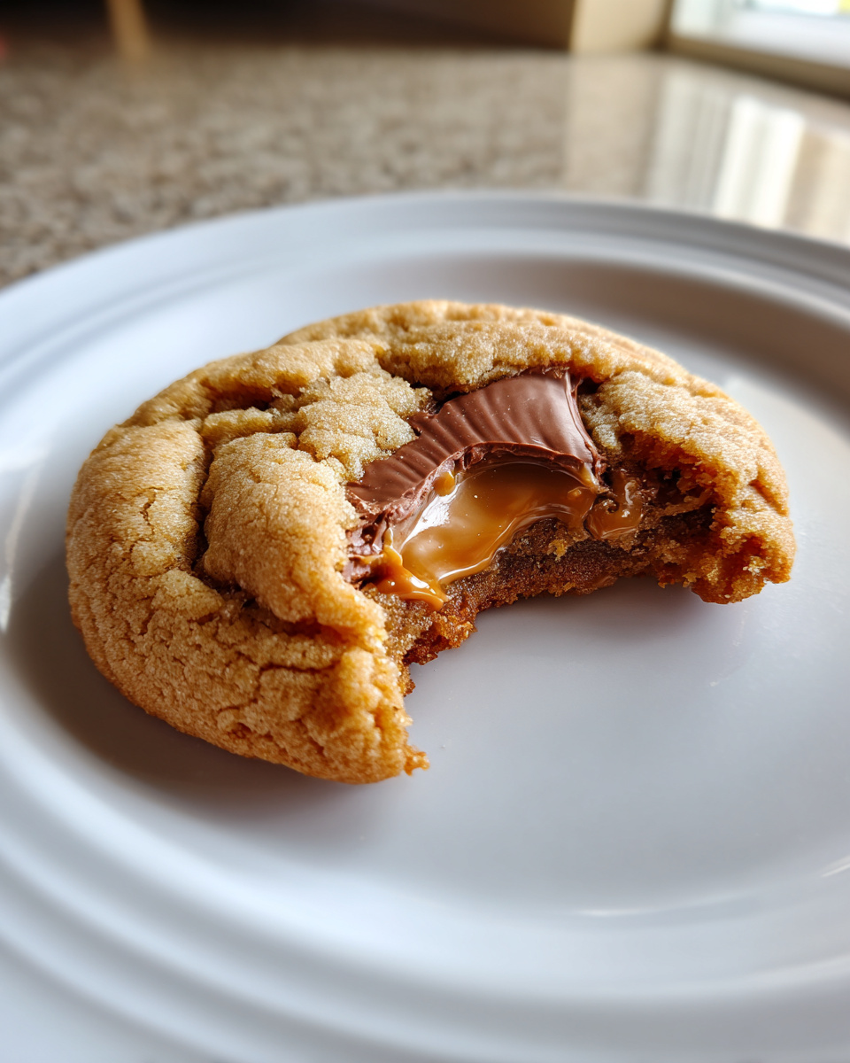 peanut butter cup cookies - detail 2