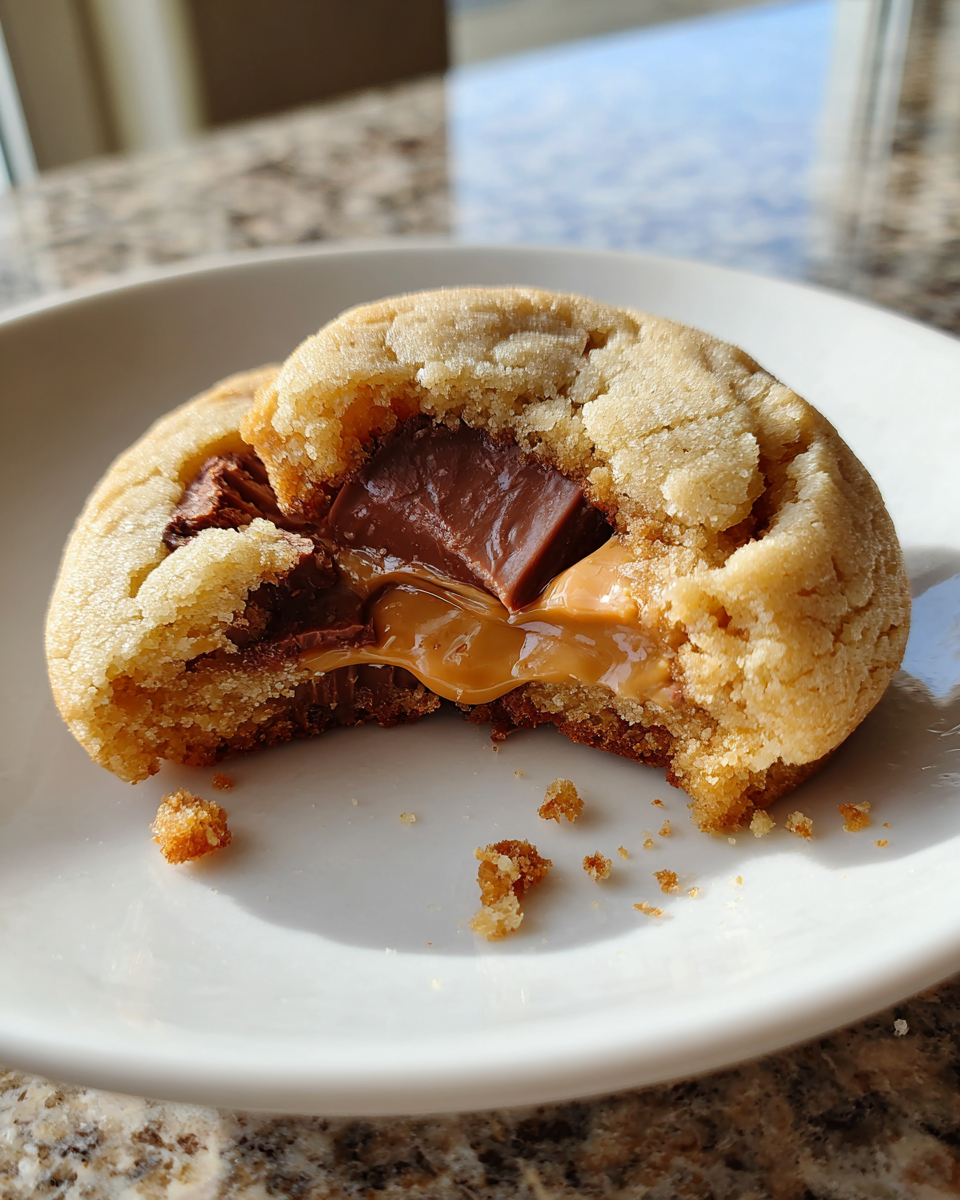 peanut butter cup cookies - detail 4