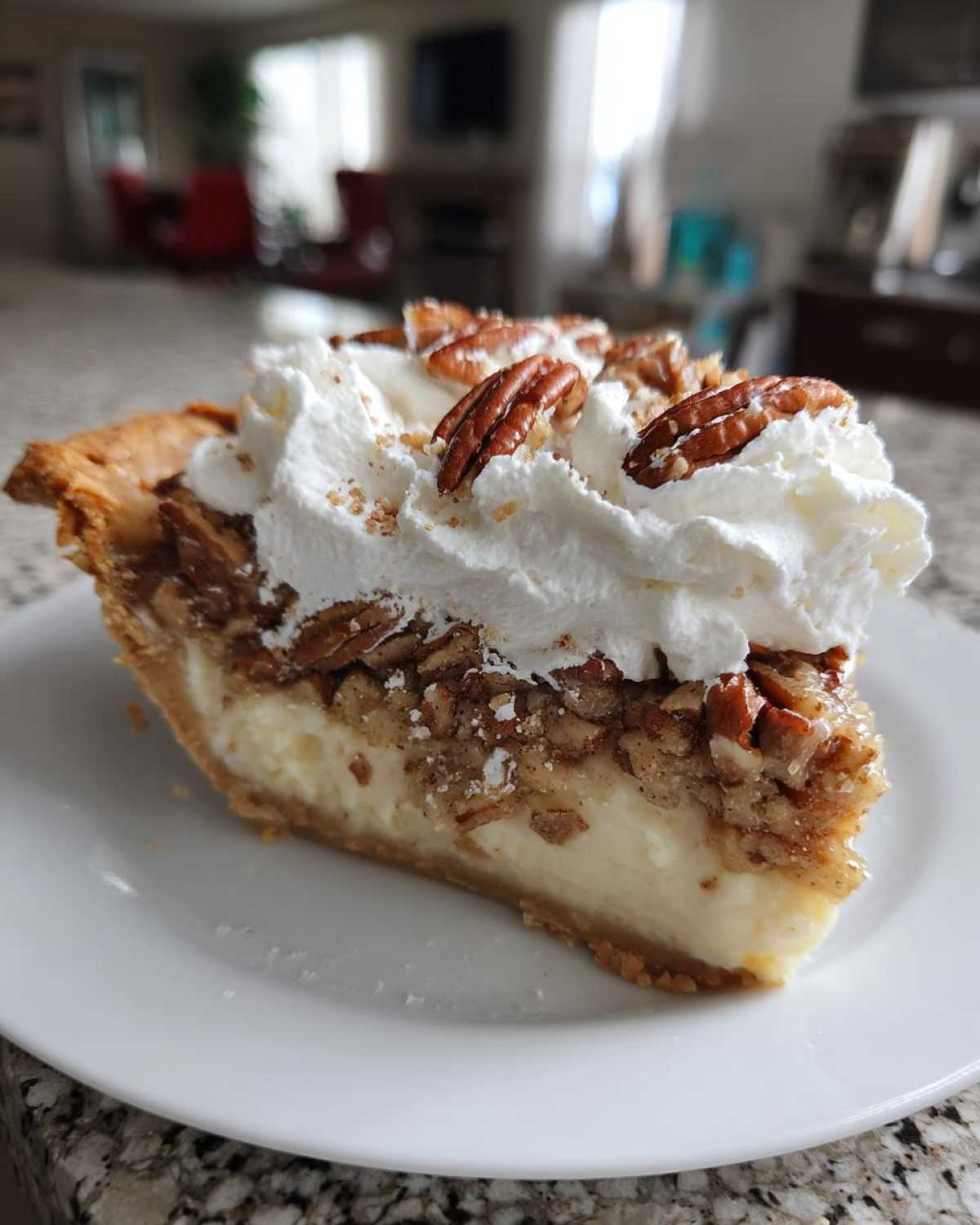 pecan cream pie - detail 3