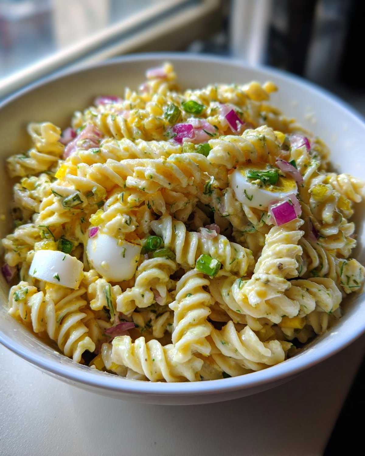 pickle pasta salad - detail 4