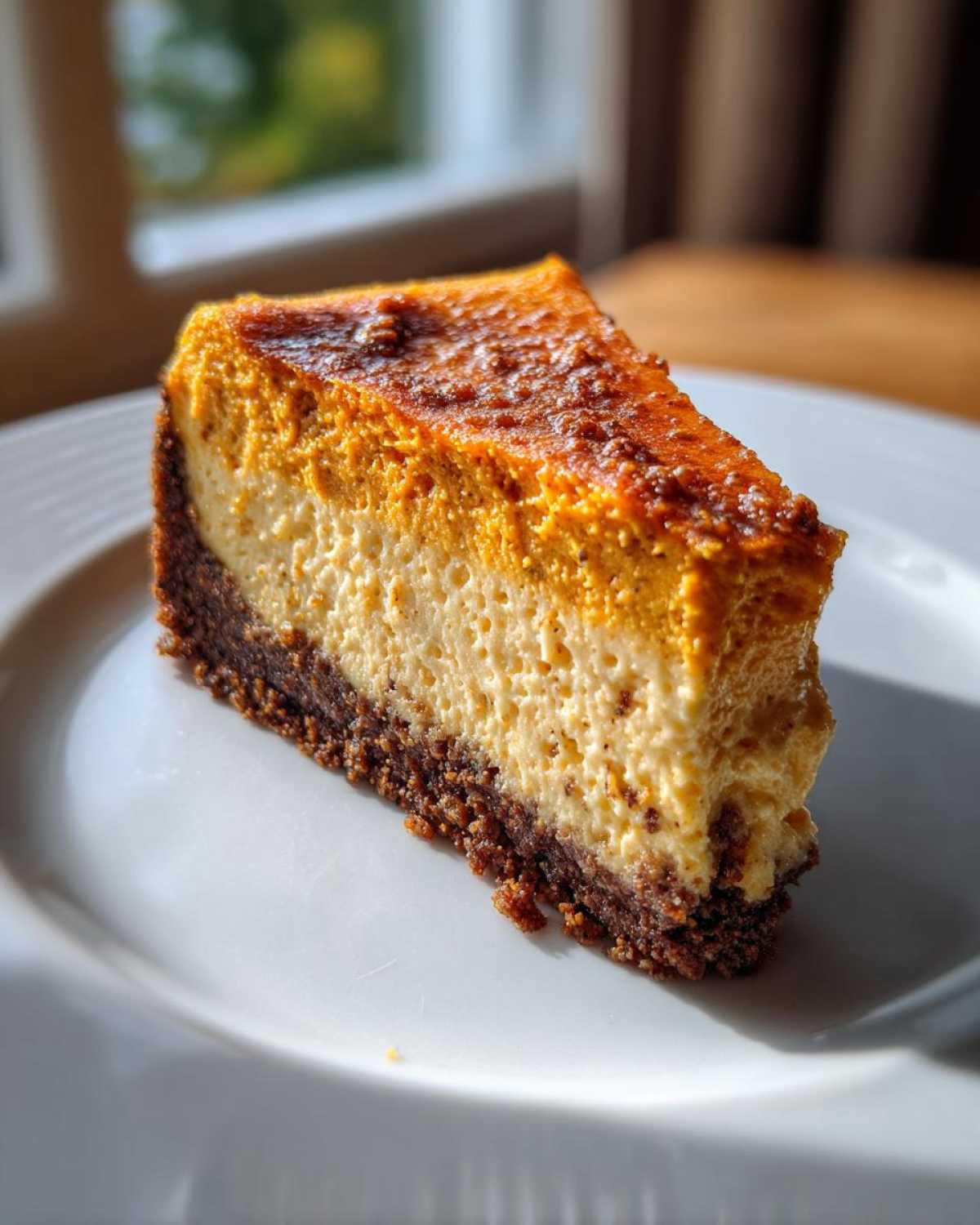 pumpkin cheesecake - detail 1
