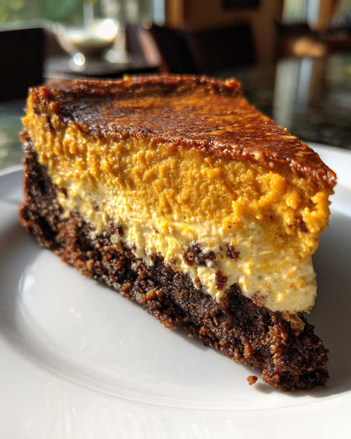 pumpkin cheesecake - detail 2
