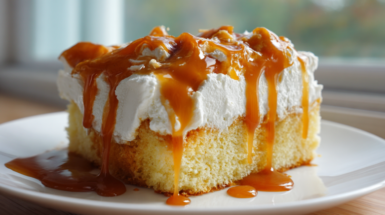 pumpkin poke cake
