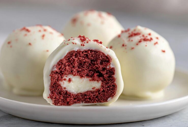 red velvet cake balls