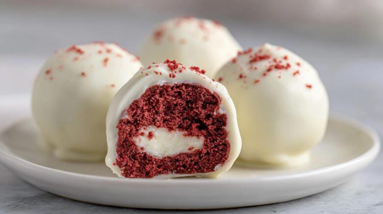 red velvet cake balls
