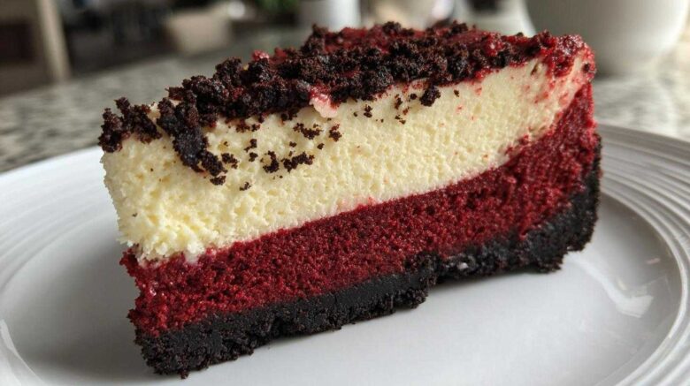 red velvet cheesecake