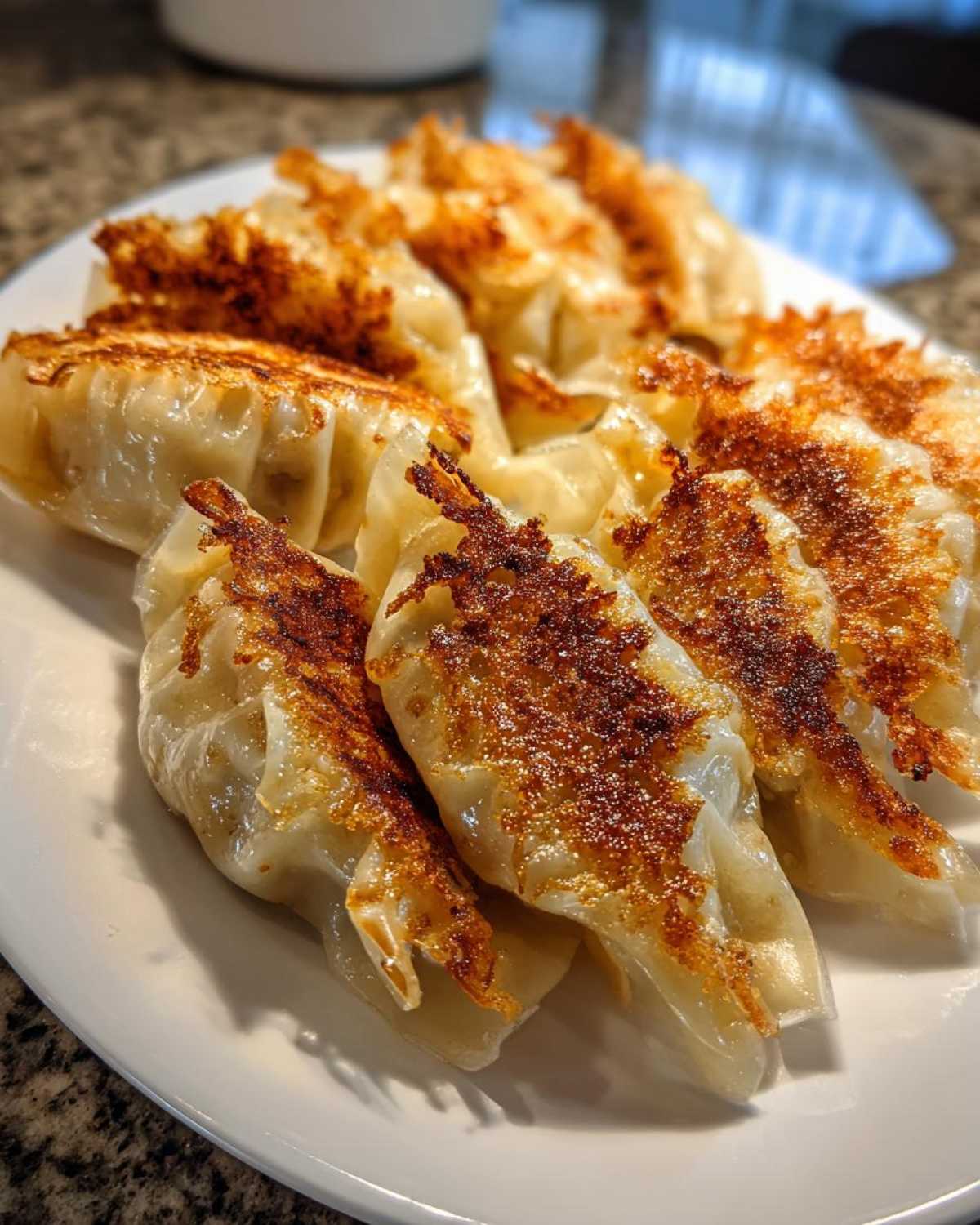 rice paper dumplings - detail 1