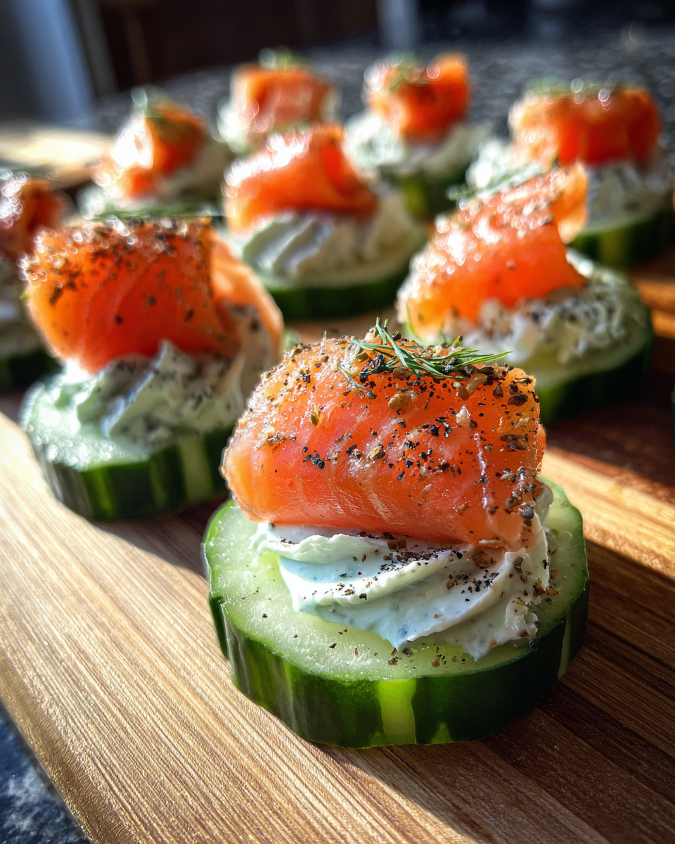 smoked salmon - detail 2