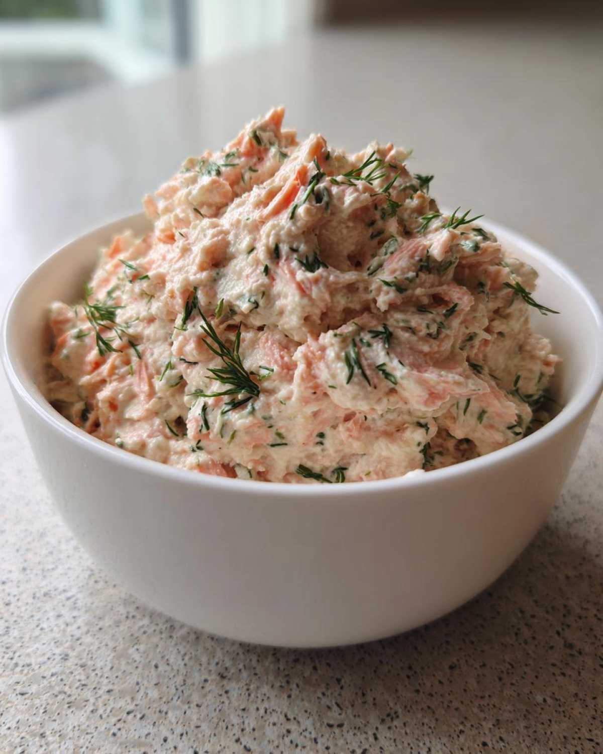 smoked salmon dip - detail 2