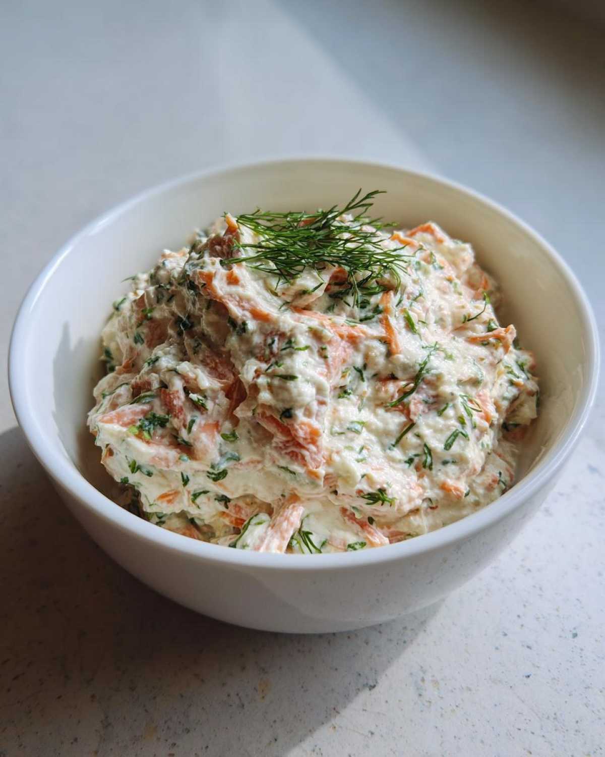 smoked salmon dip - detail 3