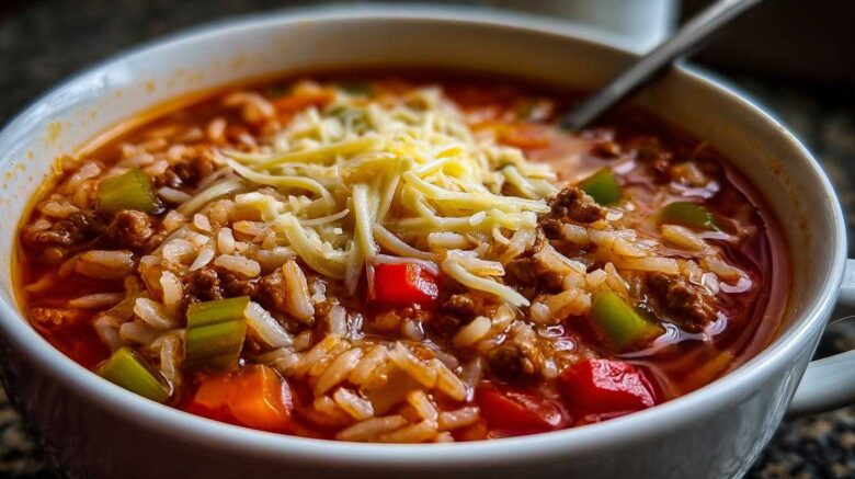 stuffed pepper soup