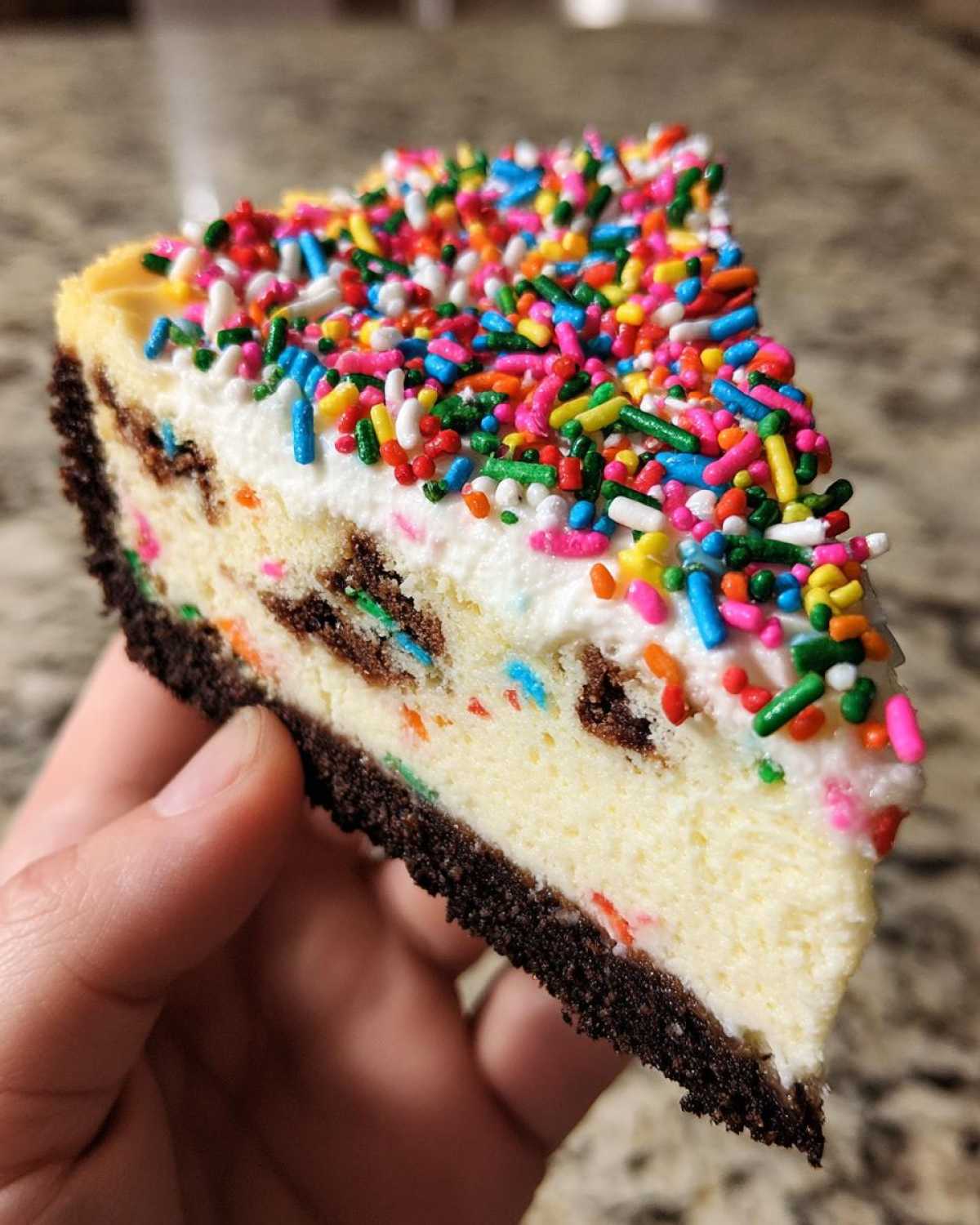 sugar cookie cheesecake - detail 1