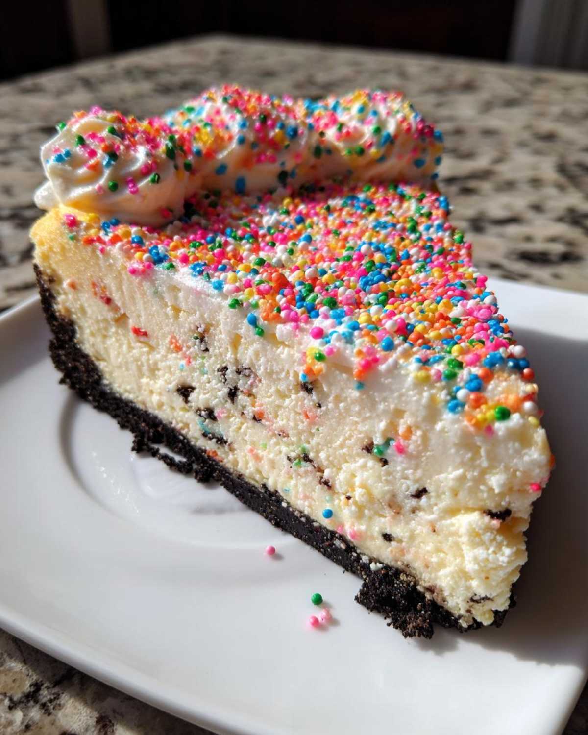 sugar cookie cheesecake - detail 2