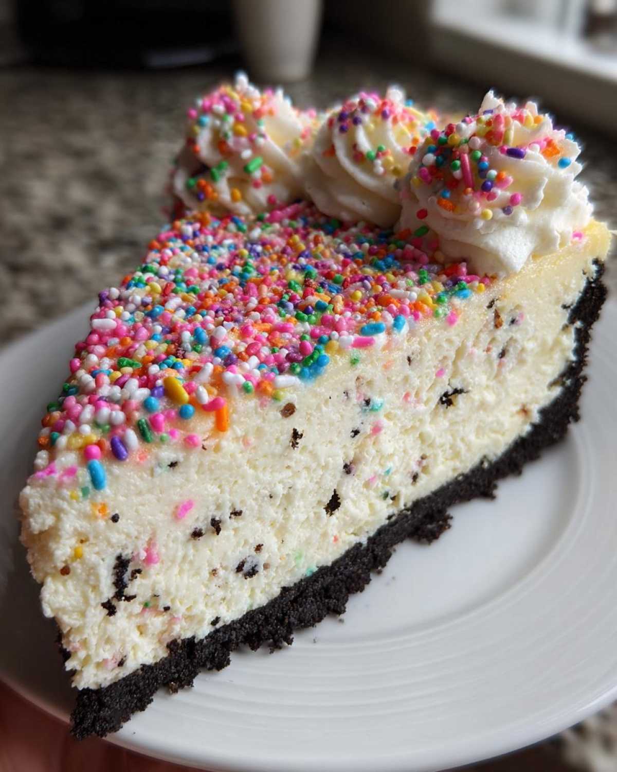 sugar cookie cheesecake - detail 3