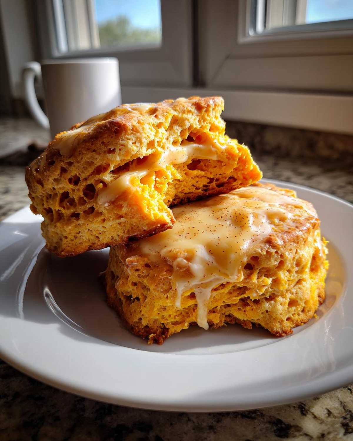 sweet potato biscuits - detail 3