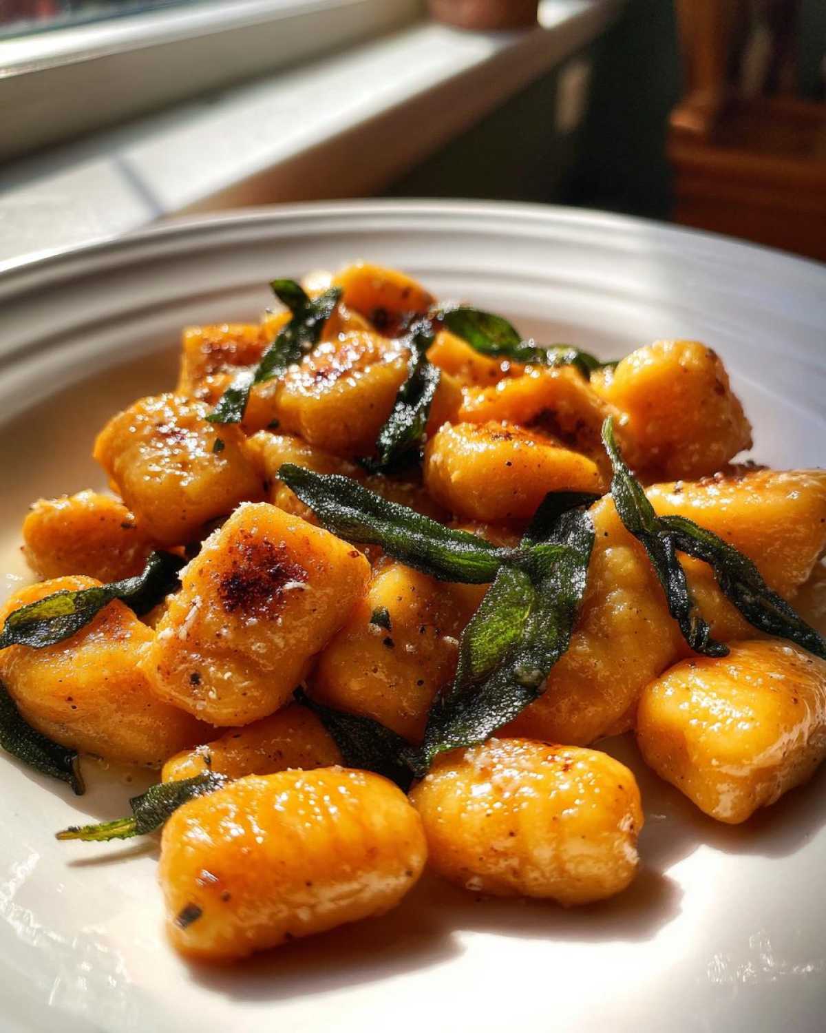 sweet potato gnocchi - detail 1