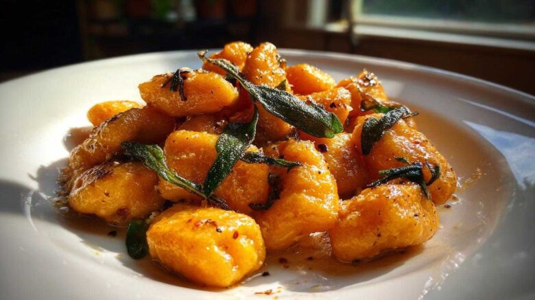sweet potato gnocchi