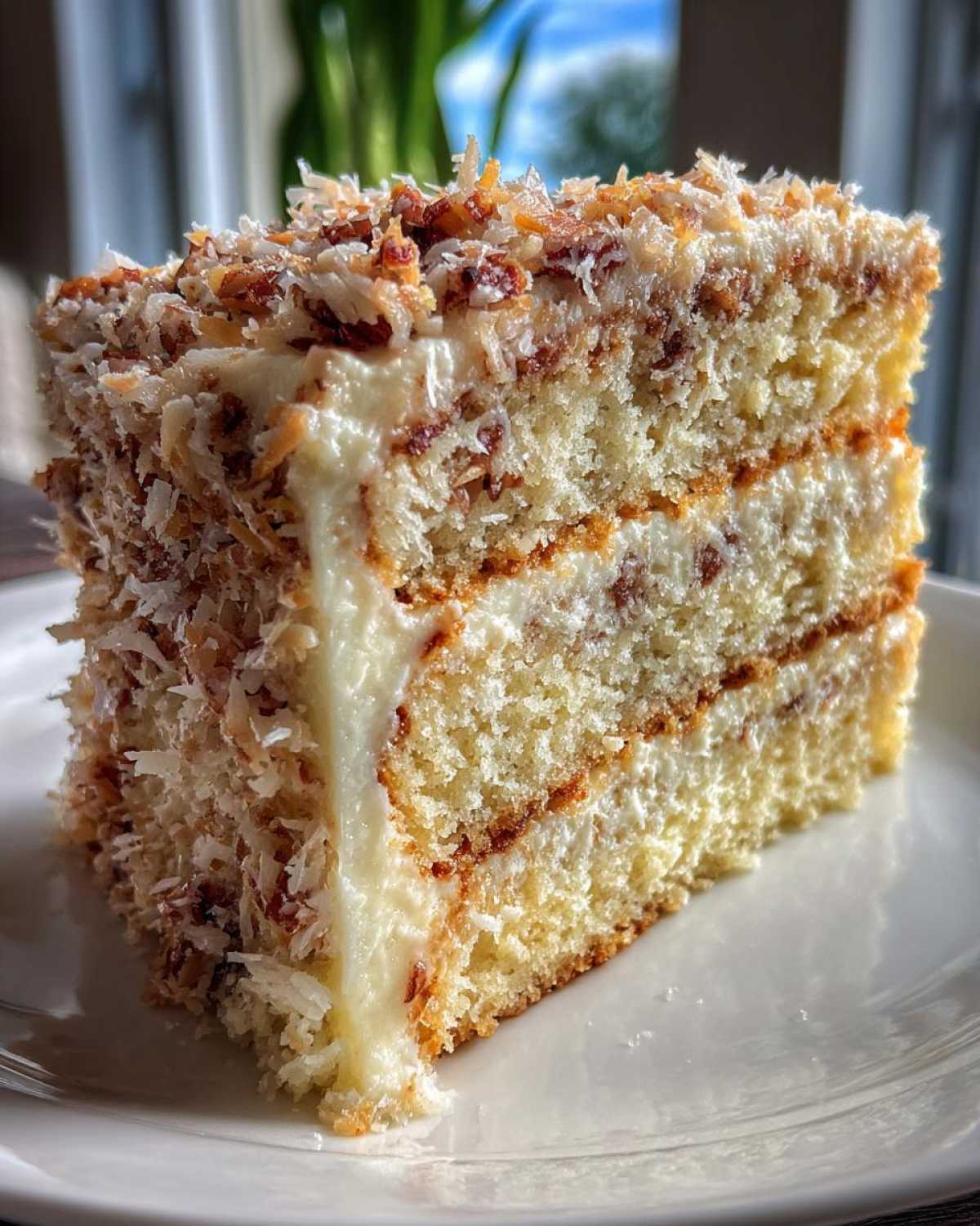 white german chocolate cake - detail 2